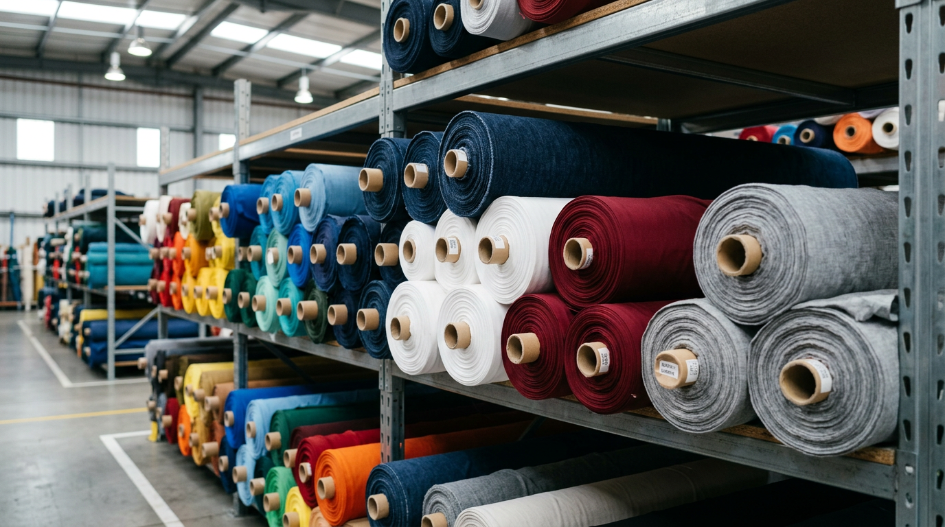 Bodega de rollos de tela ZUEVA